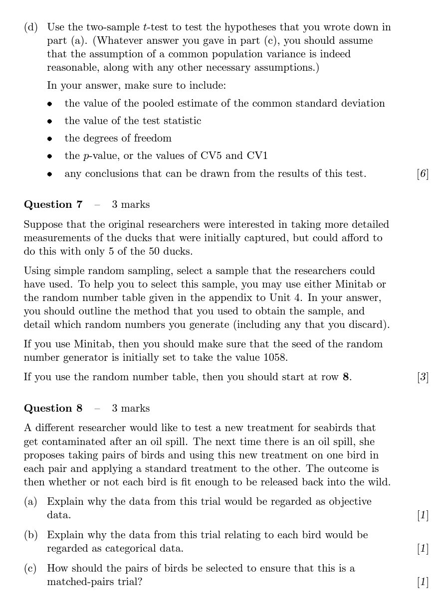 a diagram containing boxplots of the weights for the hatchyear ducks and