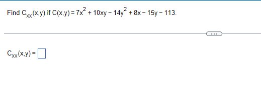 Find 10xy 14, +8x-1Sy 113.