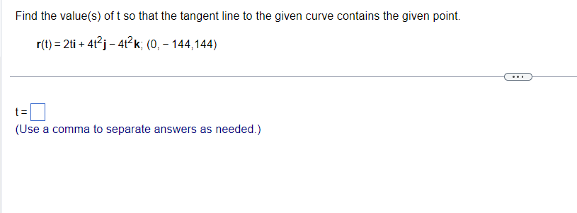 that time as the product of its speed and direction. r(t) =