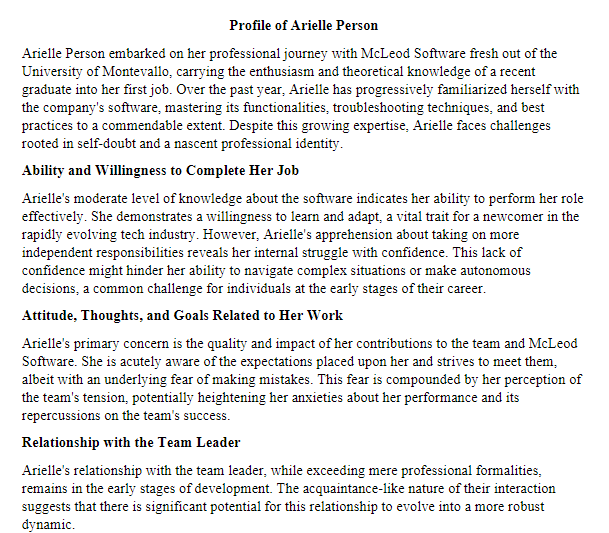 the end of your post.Situation Focus Case Study: McLeod SoftwareWelcome to the