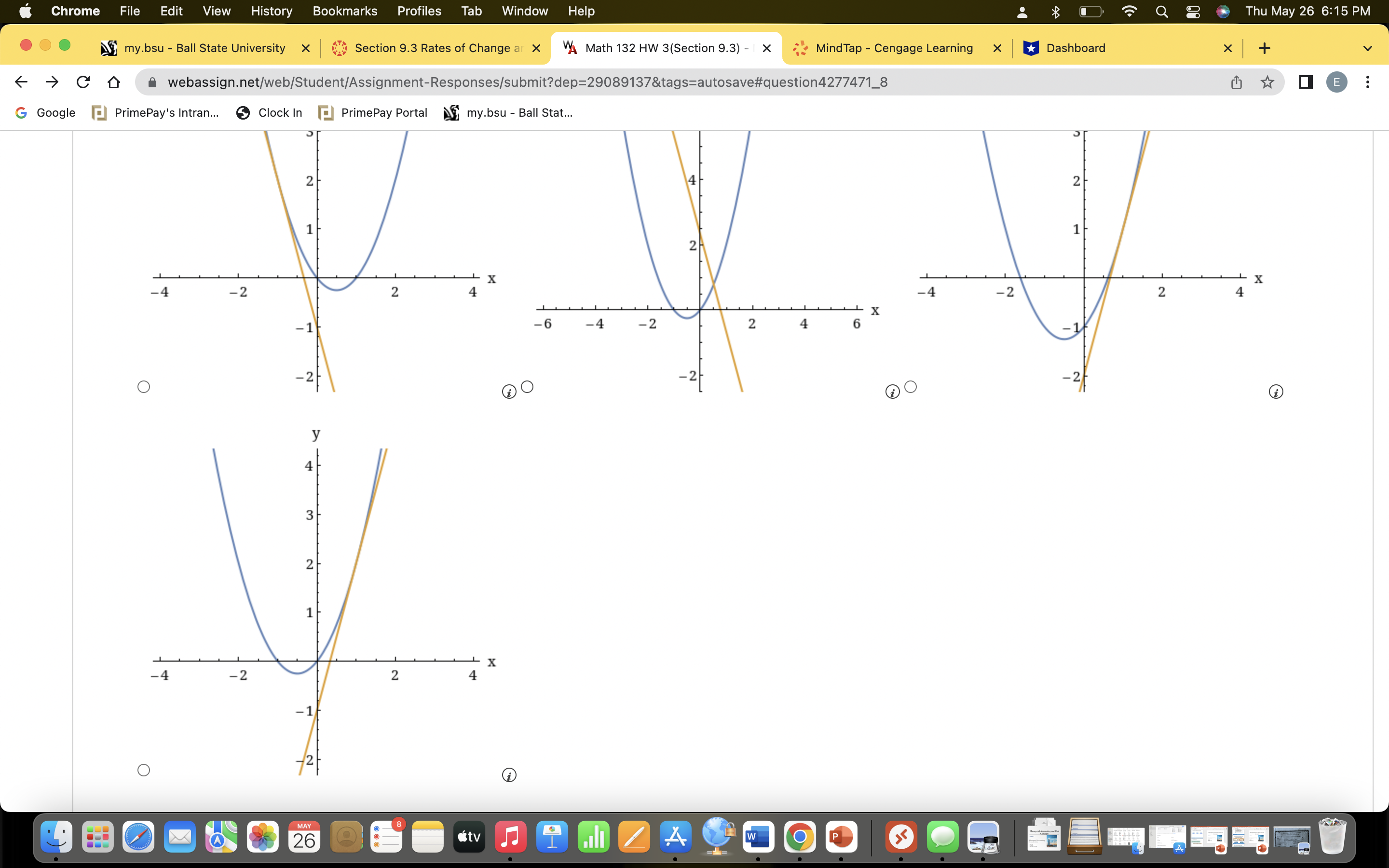 9.3) - | x MindTap - Cengage Learning X Course Hero X