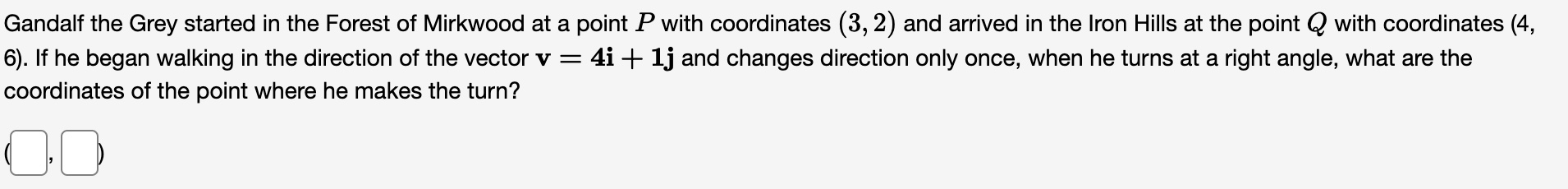 a = (5, 1, 3). Scalar projection (i.e., component): C] Vector projection