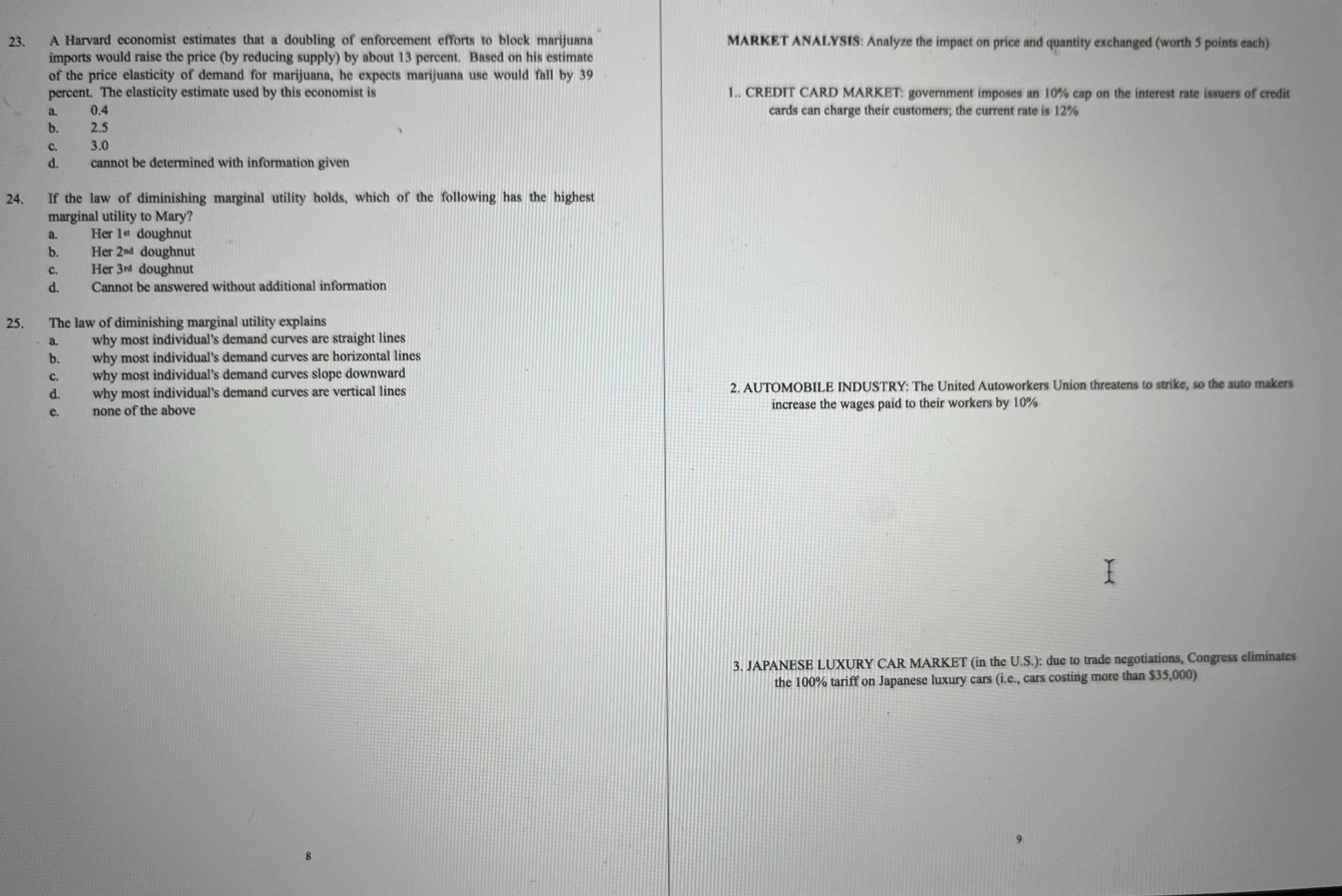 HelloCan someone help me answer all this question please??Thanks 23. A Harvard