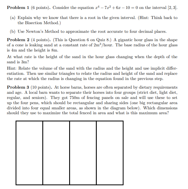 10 = 0 on the interval [2. 3]. {a} Explain why we