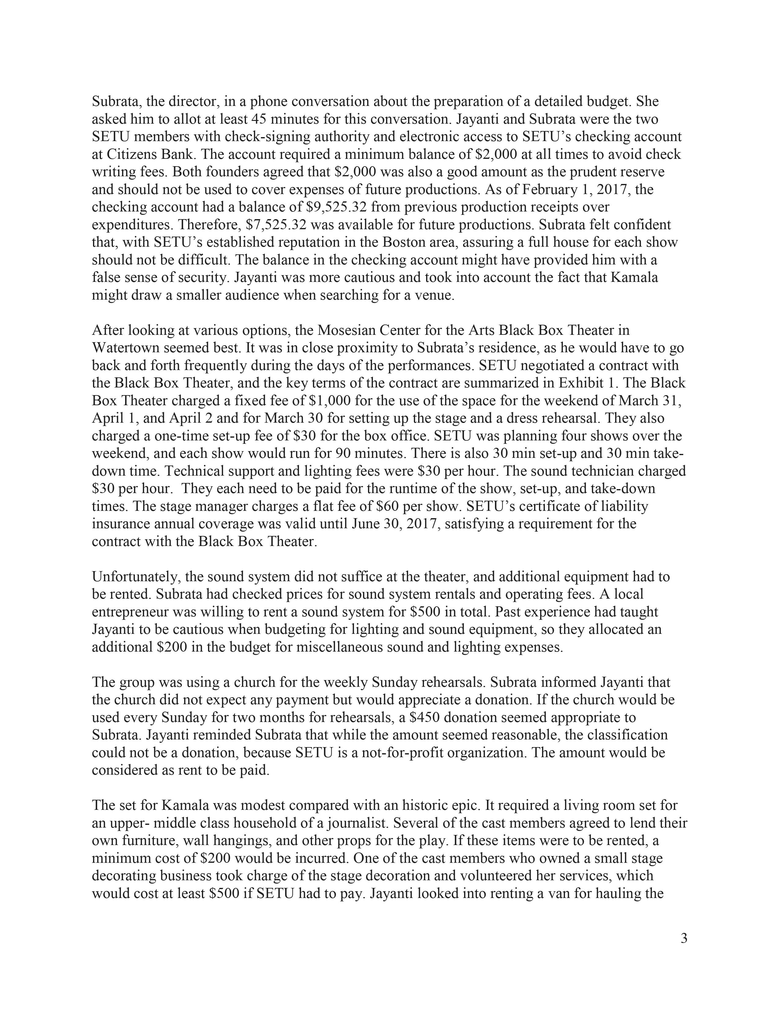 Revenue Service and the state of Massachusetts. To keep paperwork manageable for