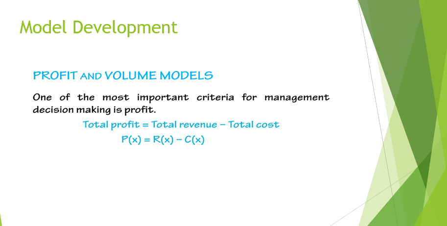 model for producing x Phat] = 2003: _ 500000 units of each