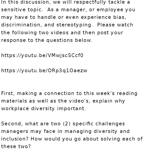 a manager, or employee you may have to handle or even experience