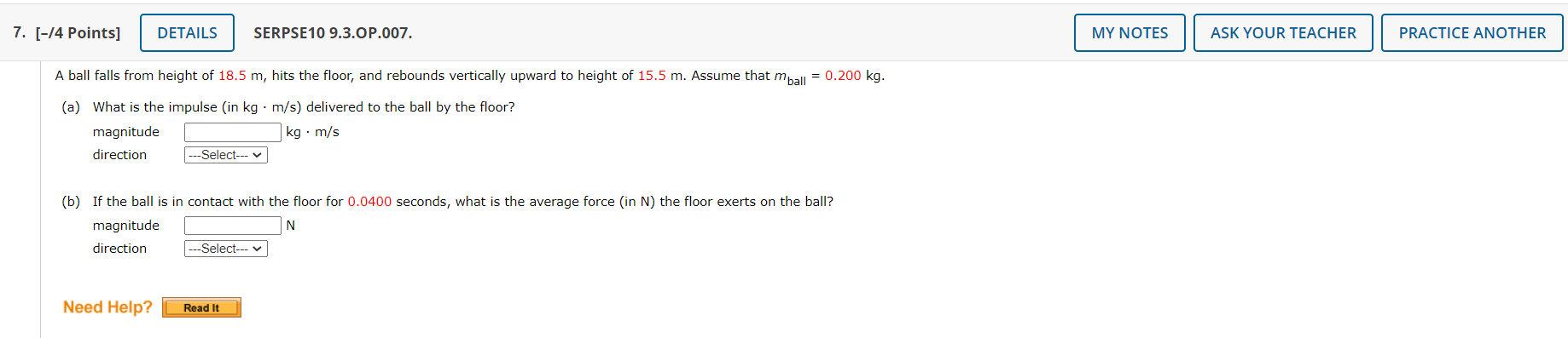 Please carefully take your time to do these "Linear momentum and collisions"