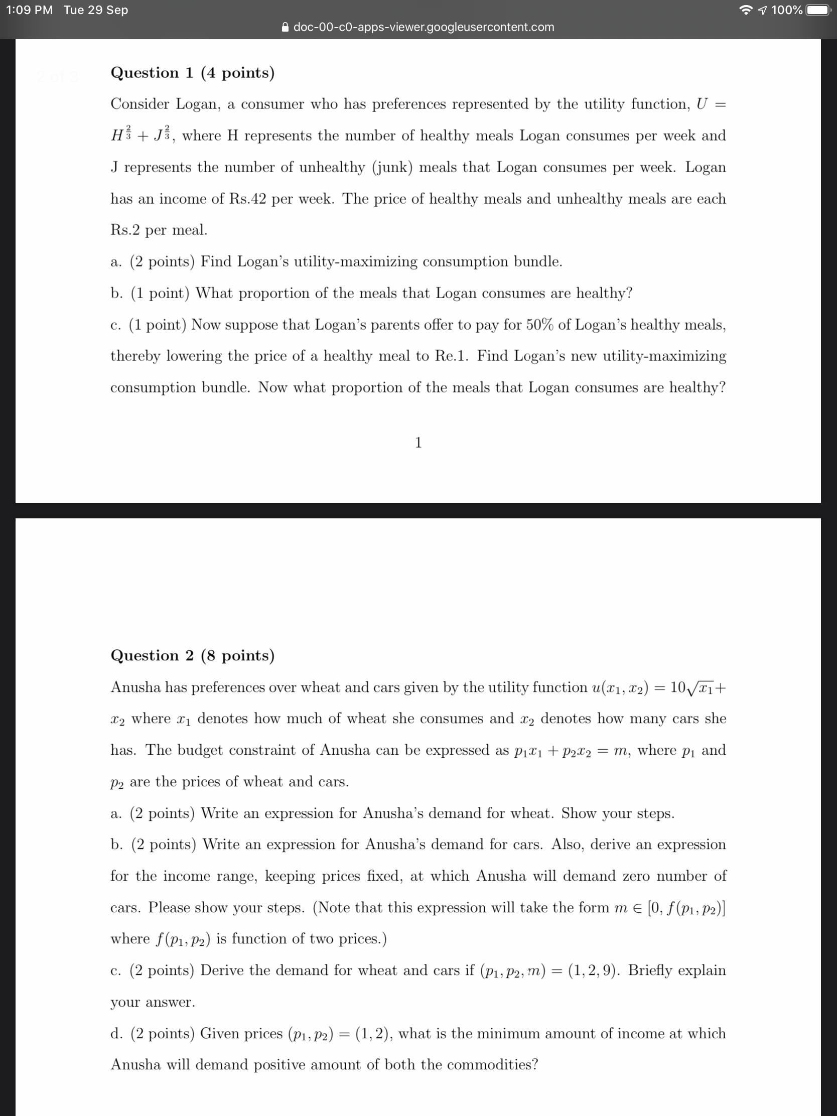 preferably the mathematical equations should be proper, as I find it