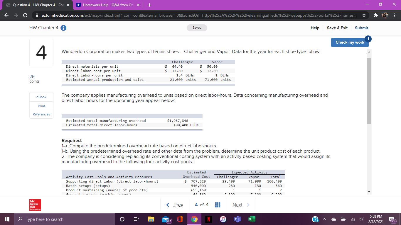 Saved Help Save & Exit Submit Check my work 4 - -