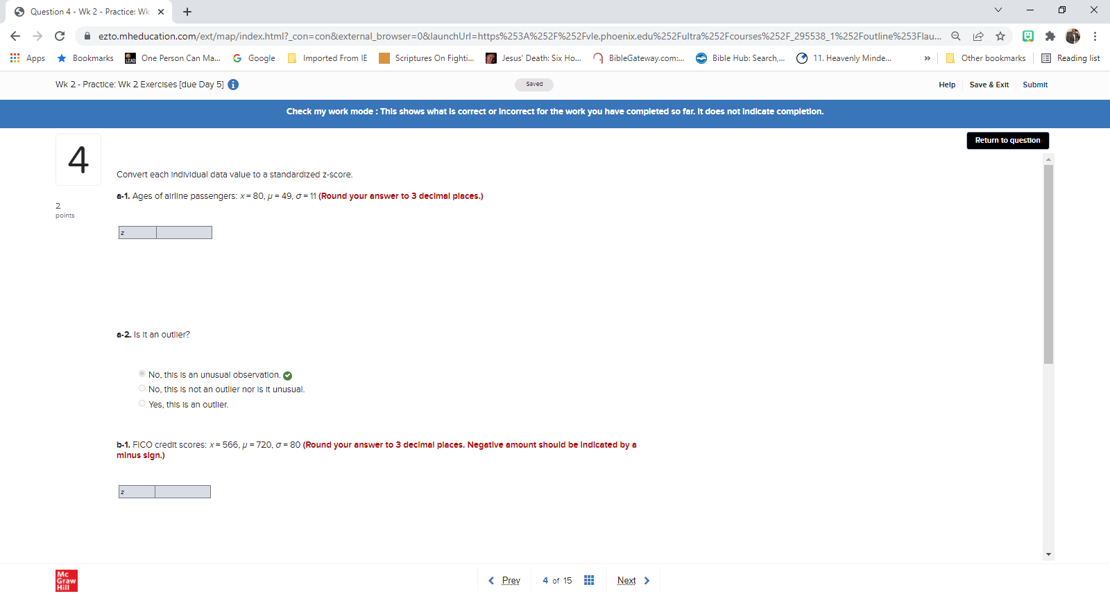 X > C A ezto.mheducation.com/ext/map/index.html?_con=con&external_browser=0&launchUrl=https%253A%252F%252Fvle.phoenix.edu%252Fultra%252Fcourses%252F_295538_1%252Foutline%253Flau... Q Apps Bookmarks A One Person Can