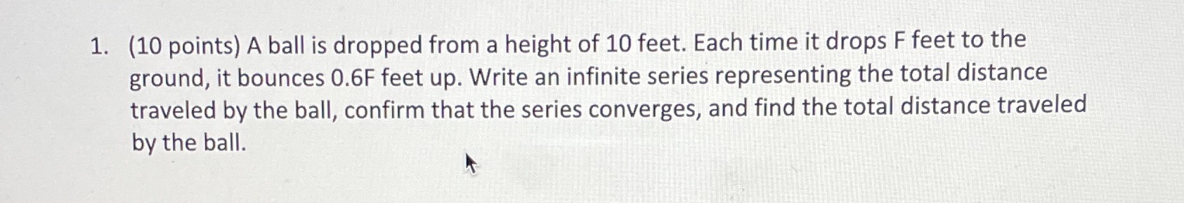 Can someone help me solve this please with explanation 1. (10 points)
