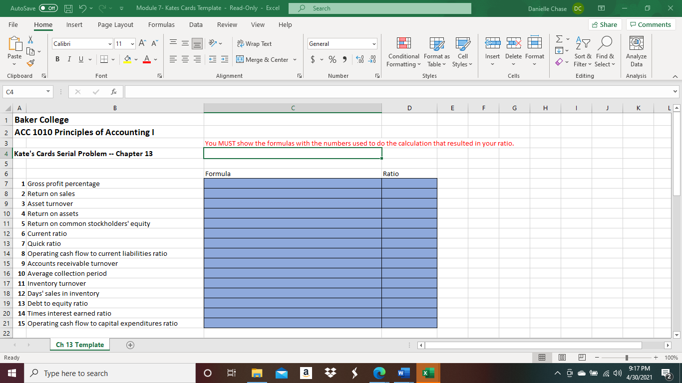 please assist AutoSave (O Off) 1 v v Module 7- Kates Cards