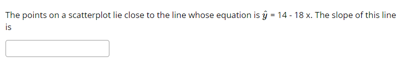 I need help solving this? The points on a scatterplot lie close