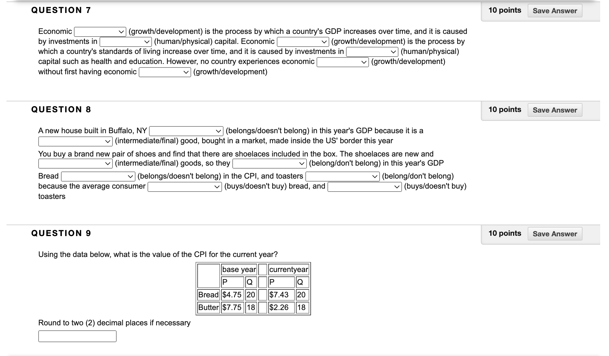 of GDP When v increases, v usually declines. This phenomenon is known