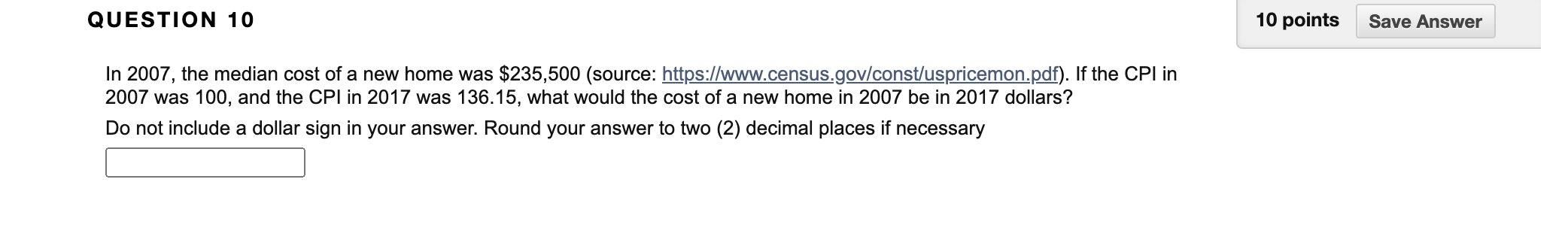 Which of the following US GDP accounts are affected? C] Consumption C]