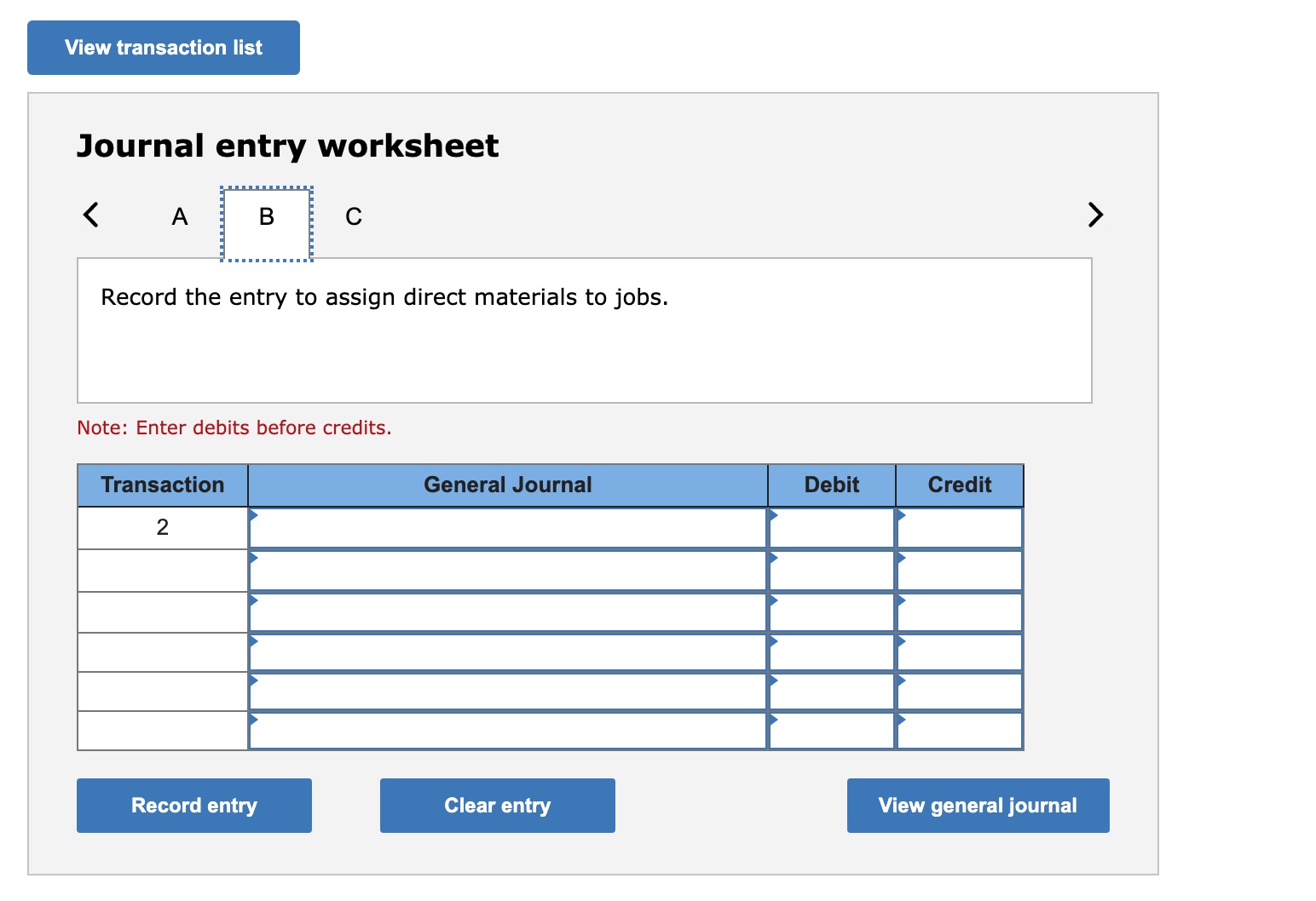 based on direct labor cost 55% Compute the following amounts for the