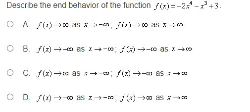 function? If so, state its degree and the leading coefficient. 4 O
