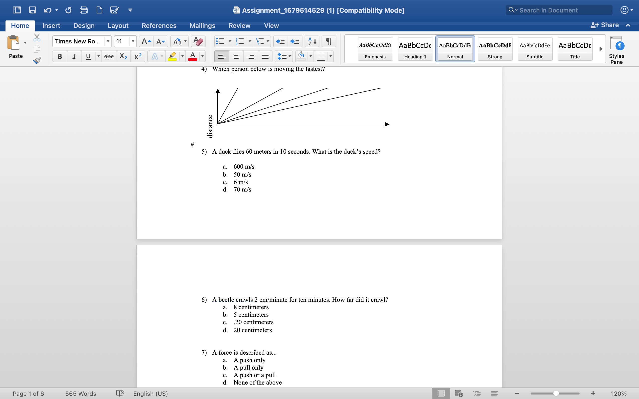 Design Layout References Mailings Review View '+ Share Times New Ro... 11