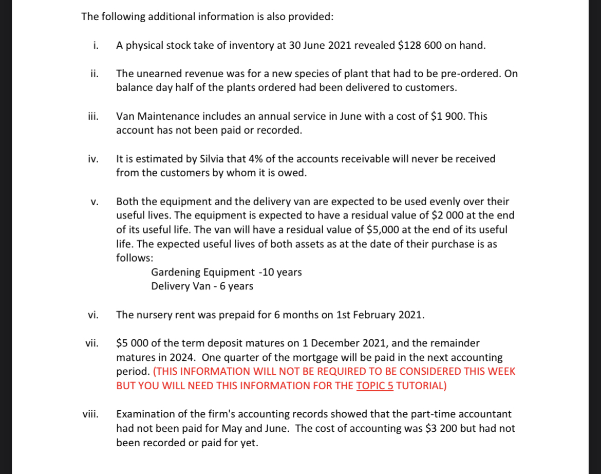  Required c. Complete the Adjusted Trial Balance provided below for the