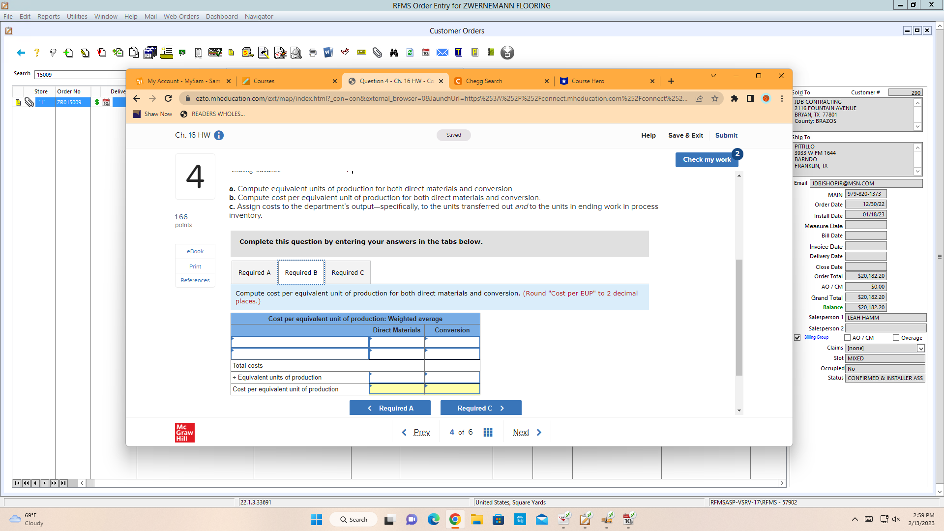 OX Search 15009 V 0 X H My Account - MySam -