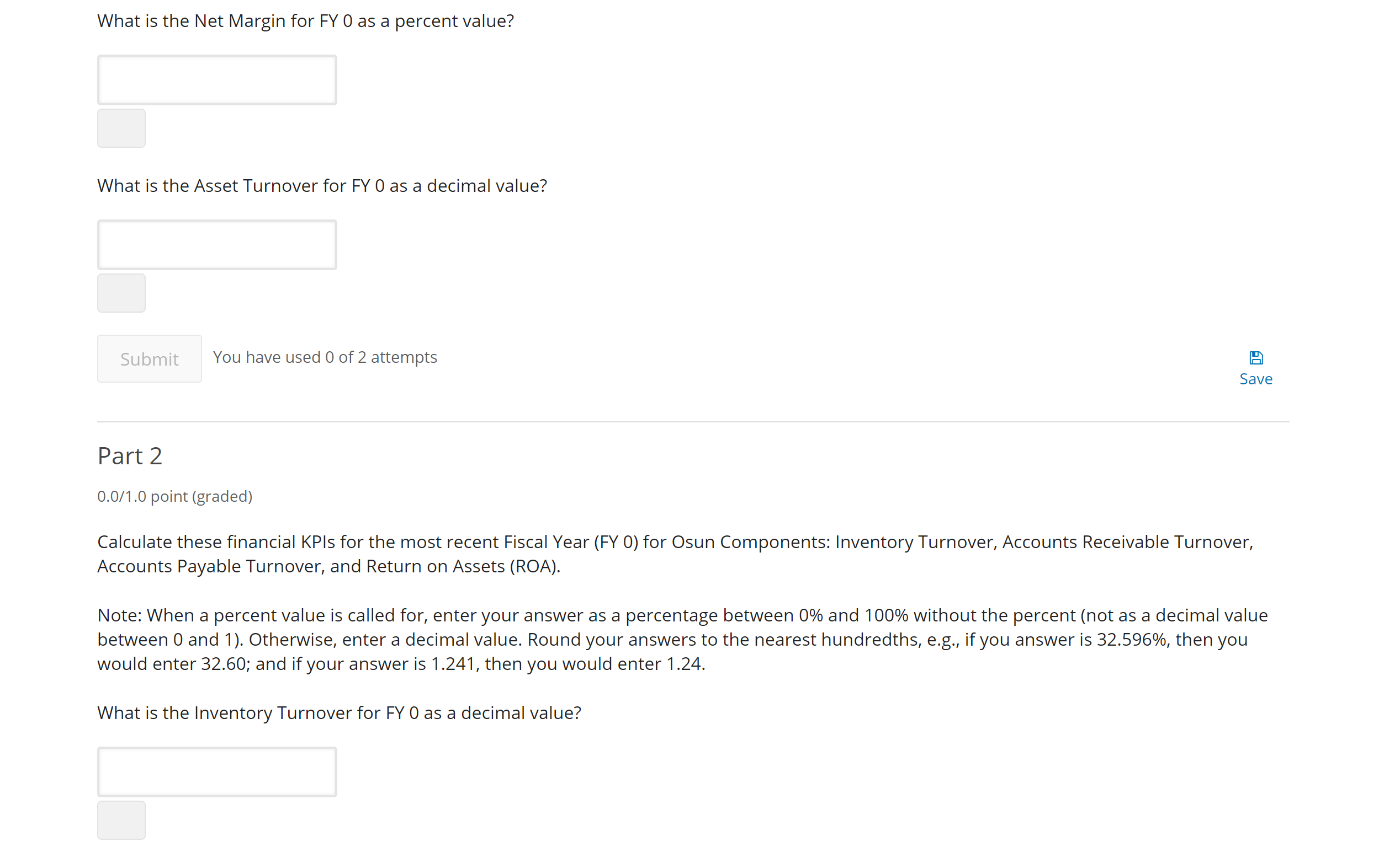 Osun Components Revisited Homework due Aug 27, 2020 03:00 NZST W Bookmark