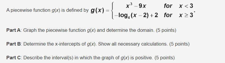 - 12x + 9, g(x)= vx2 + 2x-3 and /(X) = -X-