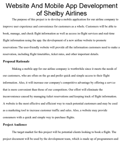 related to your project (examples can be found in Fig 3-3 and