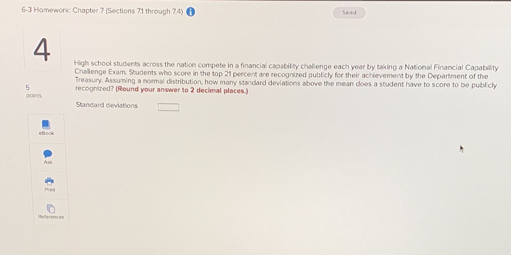 school students across the nation compete in a financial capability challenge each