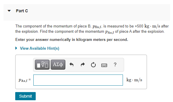 kg 30 kgPart A What is the magnitude of the momentum IpAl