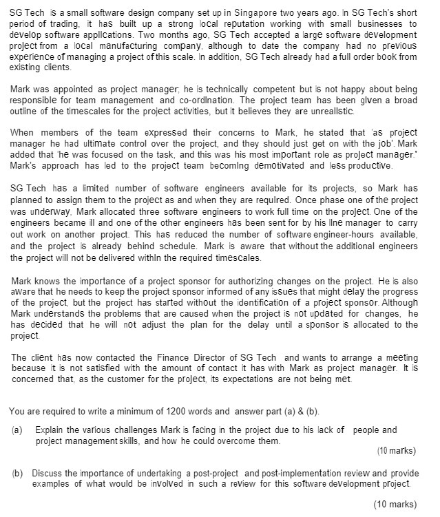 SG Tech is a small software design company set up in