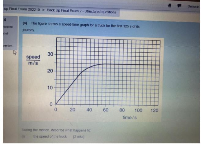 the action o' a constant force. it accelerates steadily trom ao mis