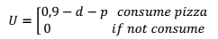 Answer the two questions below about Hotteling's spatial differentiation model.A small town