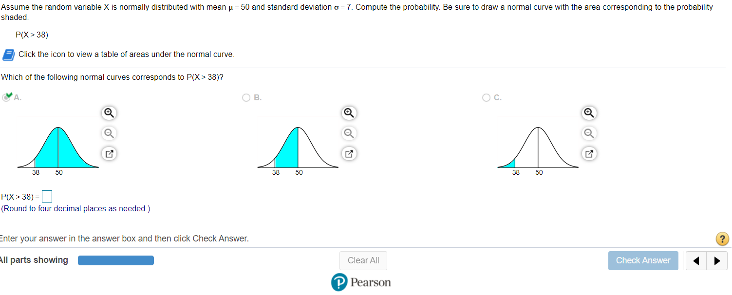please answer with detailed explaination Assume the random variable X is normally