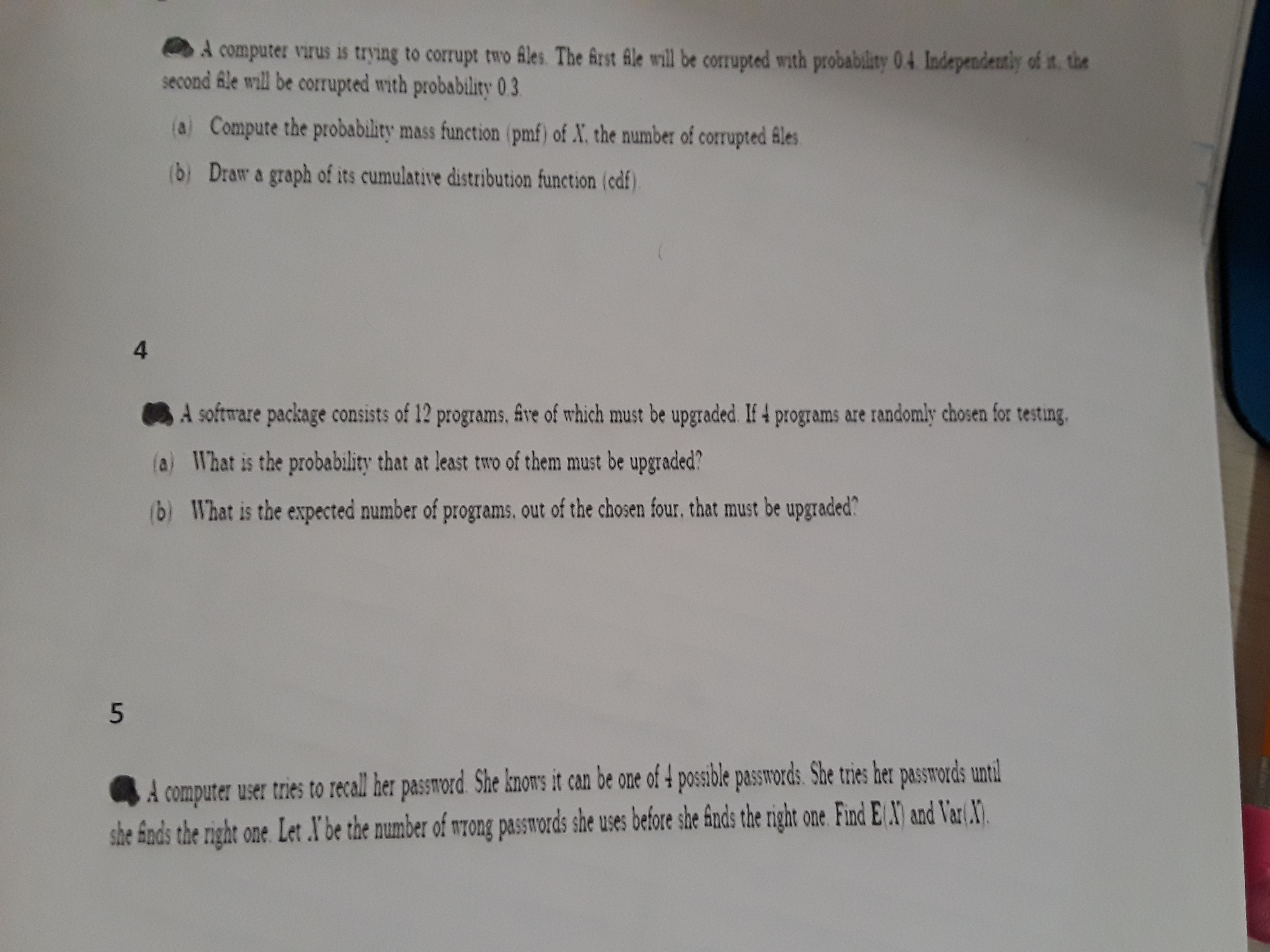 PLEASE TELL ME THE ISSUE A computer virus is trying to corrupt