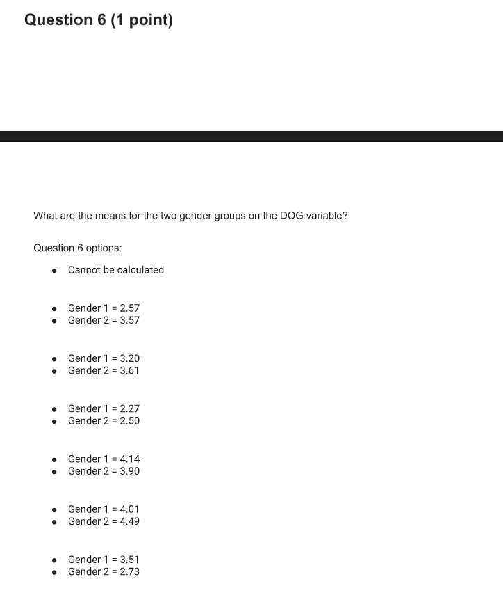of variation you must use the variable OWL. Use the variable 'Ranking'