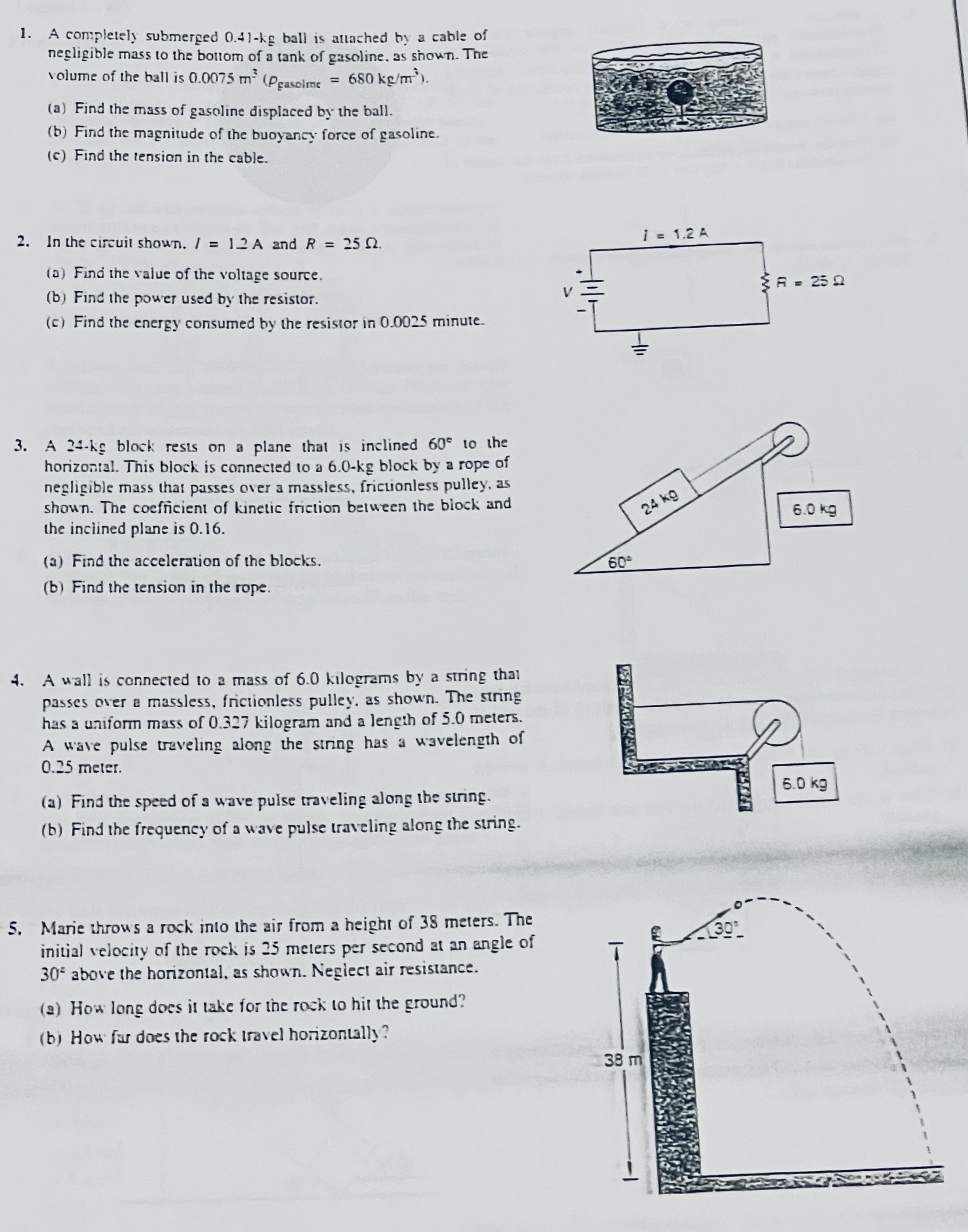 Please include solutions so I can understand them better. Thank you! .