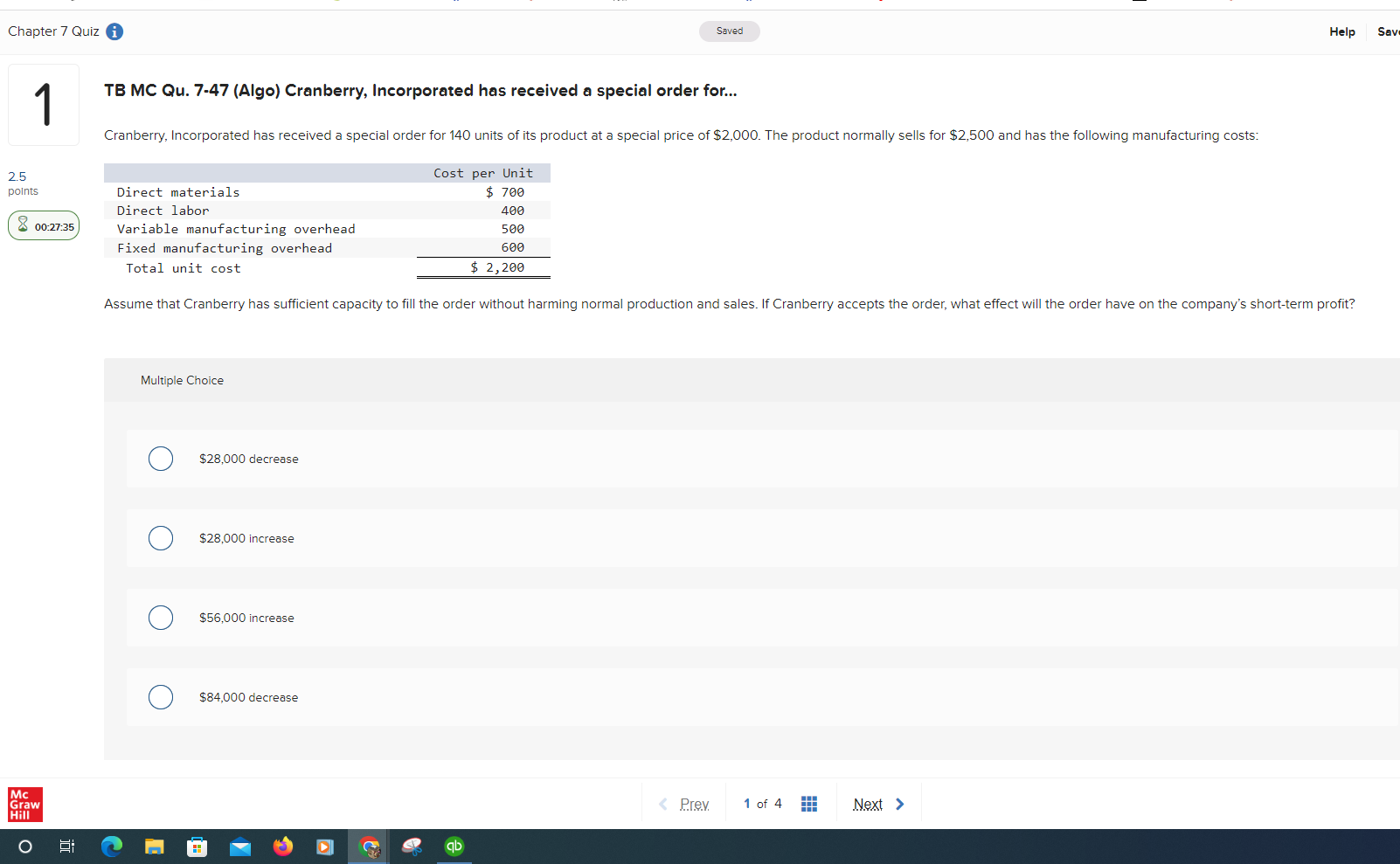  Chapter 7 Quiz i Saved Help Sav TB MC Qu. 7-47