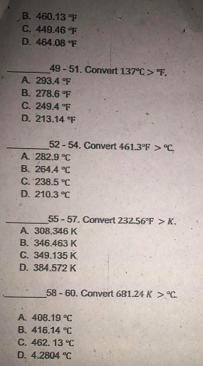 to heat up a 28kg of lead from 17C to 48C. A
