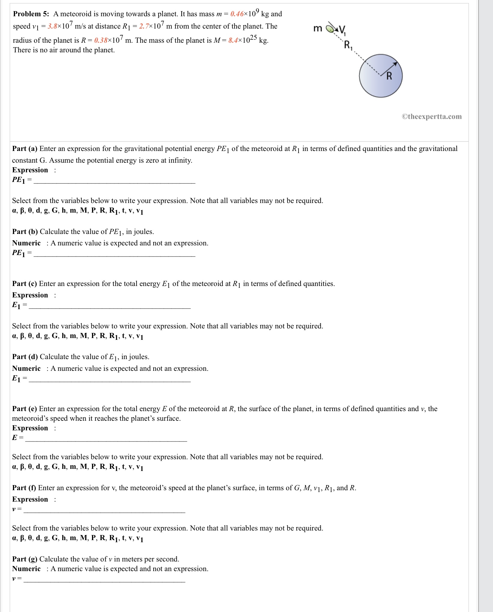 gravitationaleld g due to the Moon or the Sun, which is the