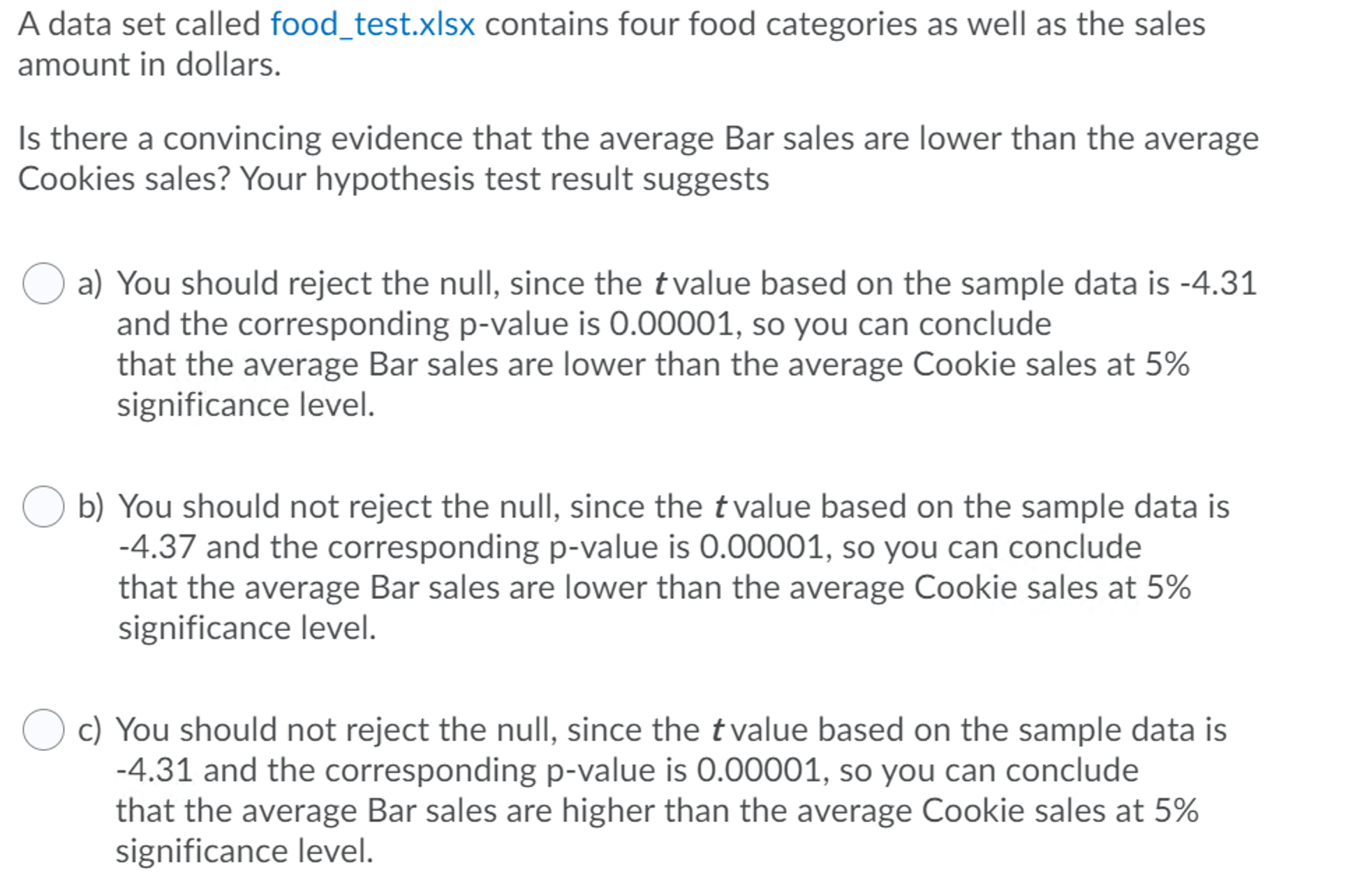 Question: Use this excel file as it has the numbers in it:https://secure.parsa.com/index.php/s/5PdZyPAf2eeHNxq