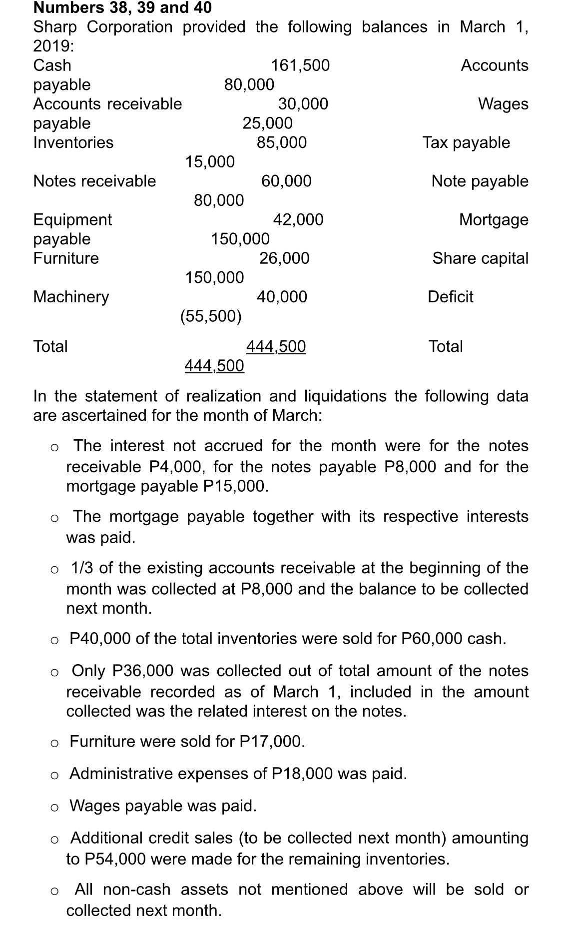 Please help me answer and understand 38-40 Numbers 38, 39 and 40