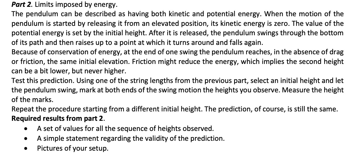 as having both kinetic and potential energy. When the motion of the