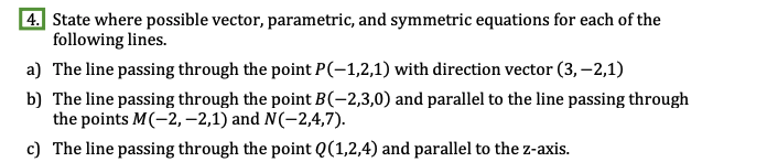 lesson. Please use the same concepts A line has the equation 3?