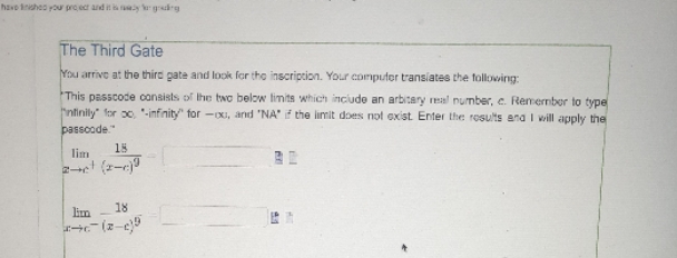 for the inscription. Your computer translates the following "This passcode consists of