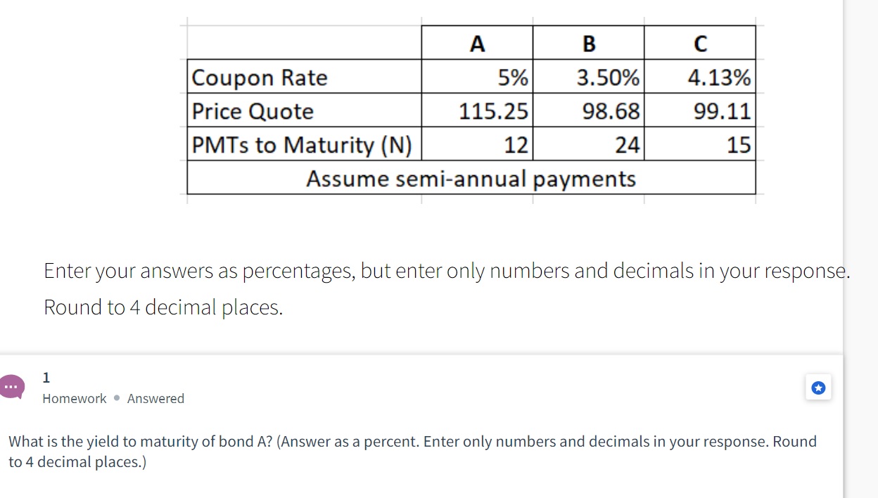 bonds have a face value of $1,000 and most bonds make semiannual