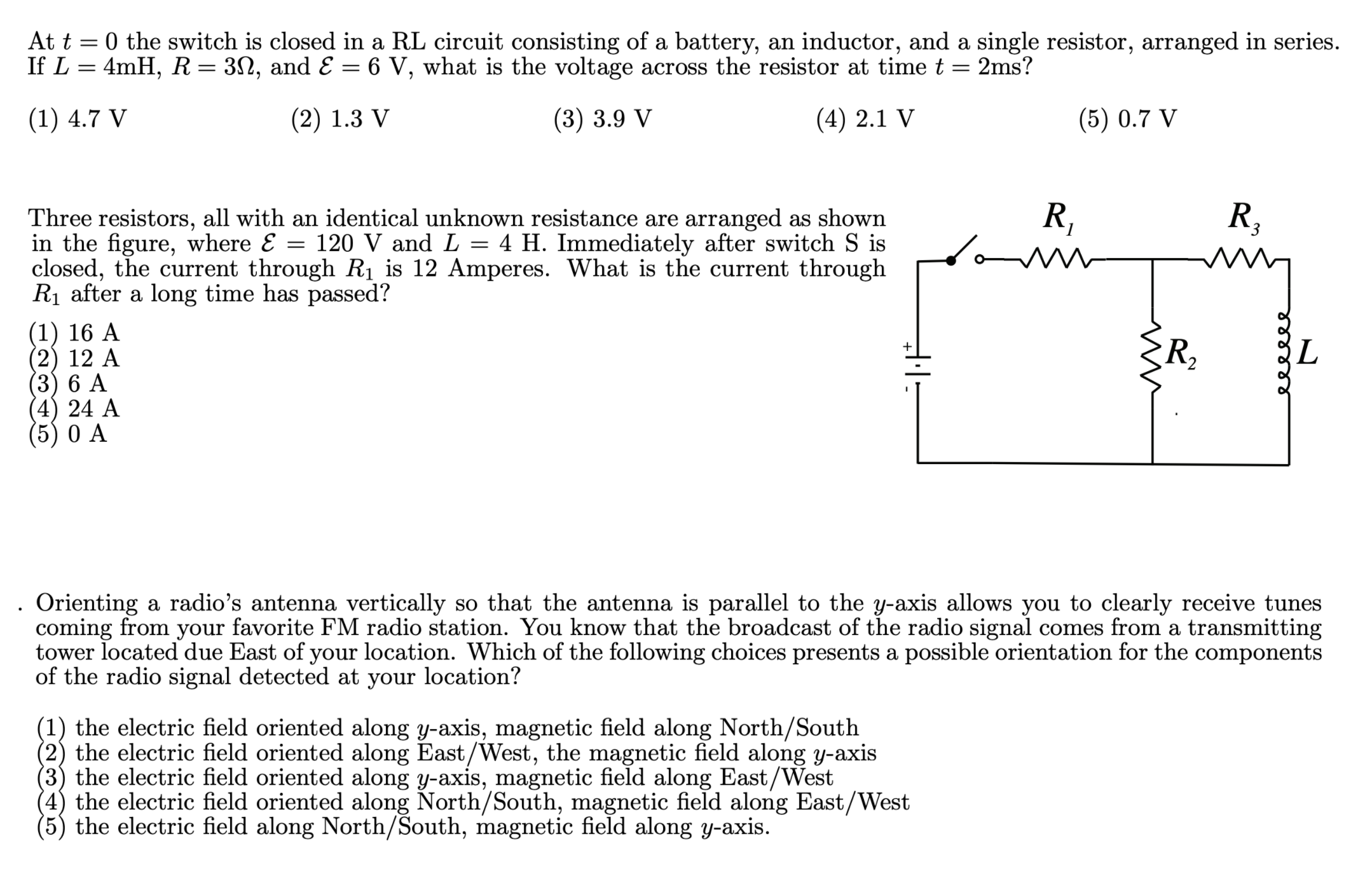 Please answer all parts SHOWING ALL STEPS CLEARLY EXPLAINING THE CONCEPTS AND