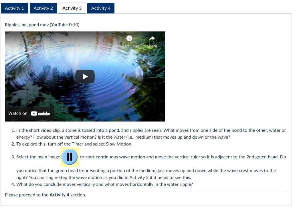 we determine the speed of the wave? Come up with two ways