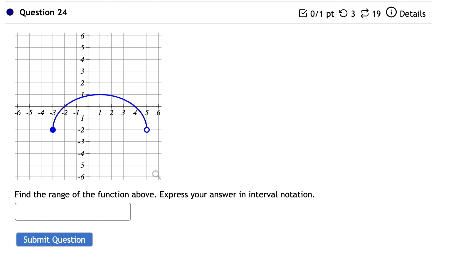Question 23 0/1 pt 9 3 19 0 Details 10 -6 -5