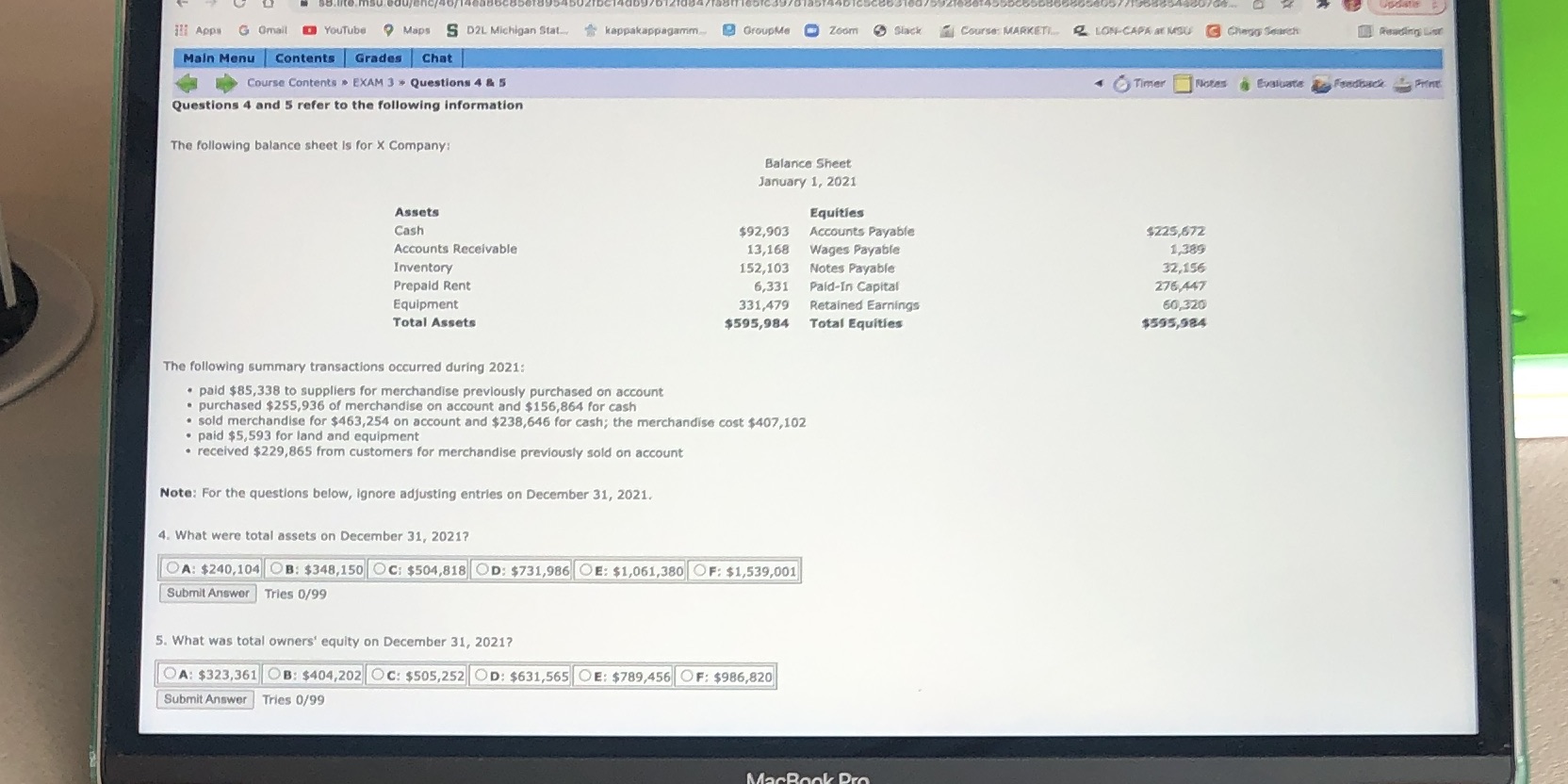  ill Apps G Gmail ) Youtube 9 Maps S D2L Michigan